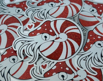 Lovely Chambered Nautilus Sticker