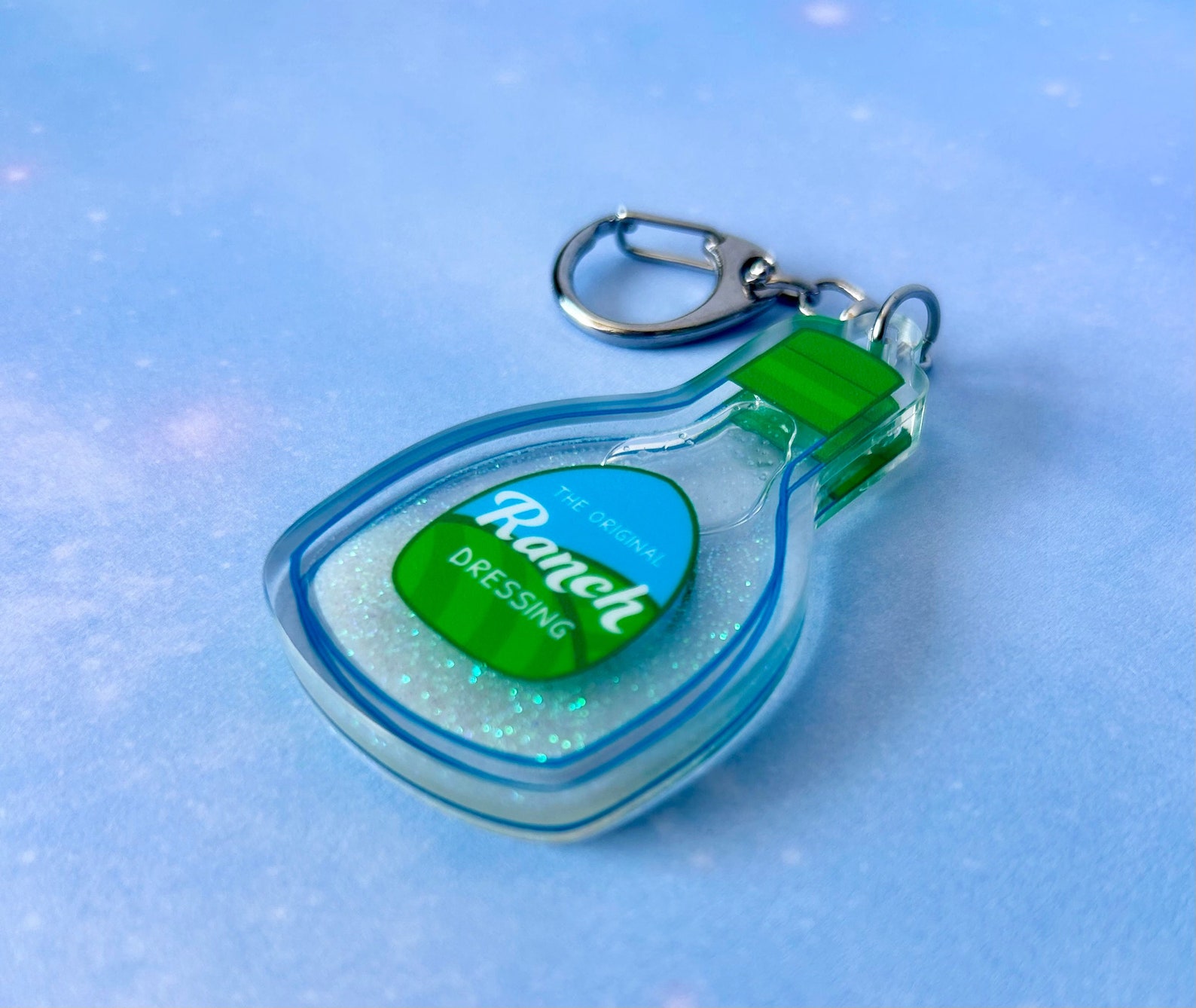 Ranch Bottle Keychain - Etsy