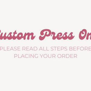 Custom Press On Nails