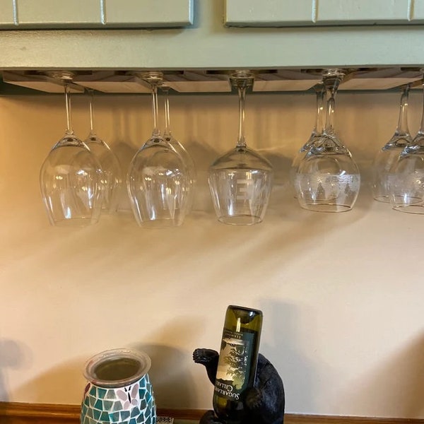 Wine Glass Rack - Etsy