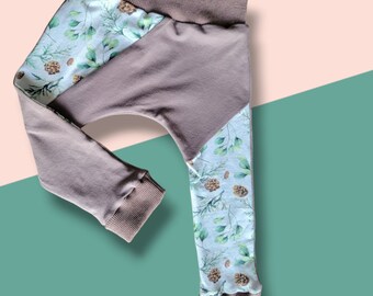 Pantalons pour enfants - Pantalons pour tout-petits - Pantalons pomme de pin - Pantalons style nature - Pantalons enfants faits main - Pantalons pour enfants