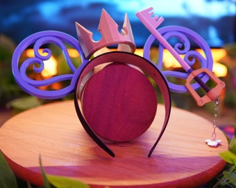 Kingdom Hearts Inspired Proof Crown & Kingdom Keyblade Ears