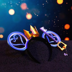 Kingdom Hearts Inspired Proof Crown & Kingdom Keyblade Ears