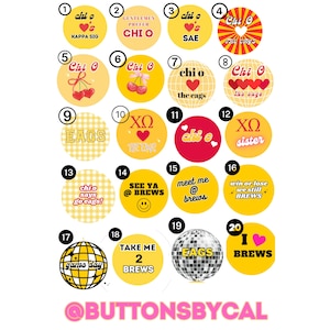 Game Day Buttons