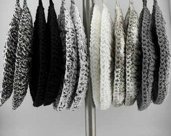 Crochet Pot Holders (Set of 2): Double Thick 100% Cotton Hot Pads