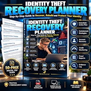 Piano di recupero in caso di furto d'identità (PDF) / Lista di controllo per la risposta alle frodi, sicurezza dell'account e registro delle prove