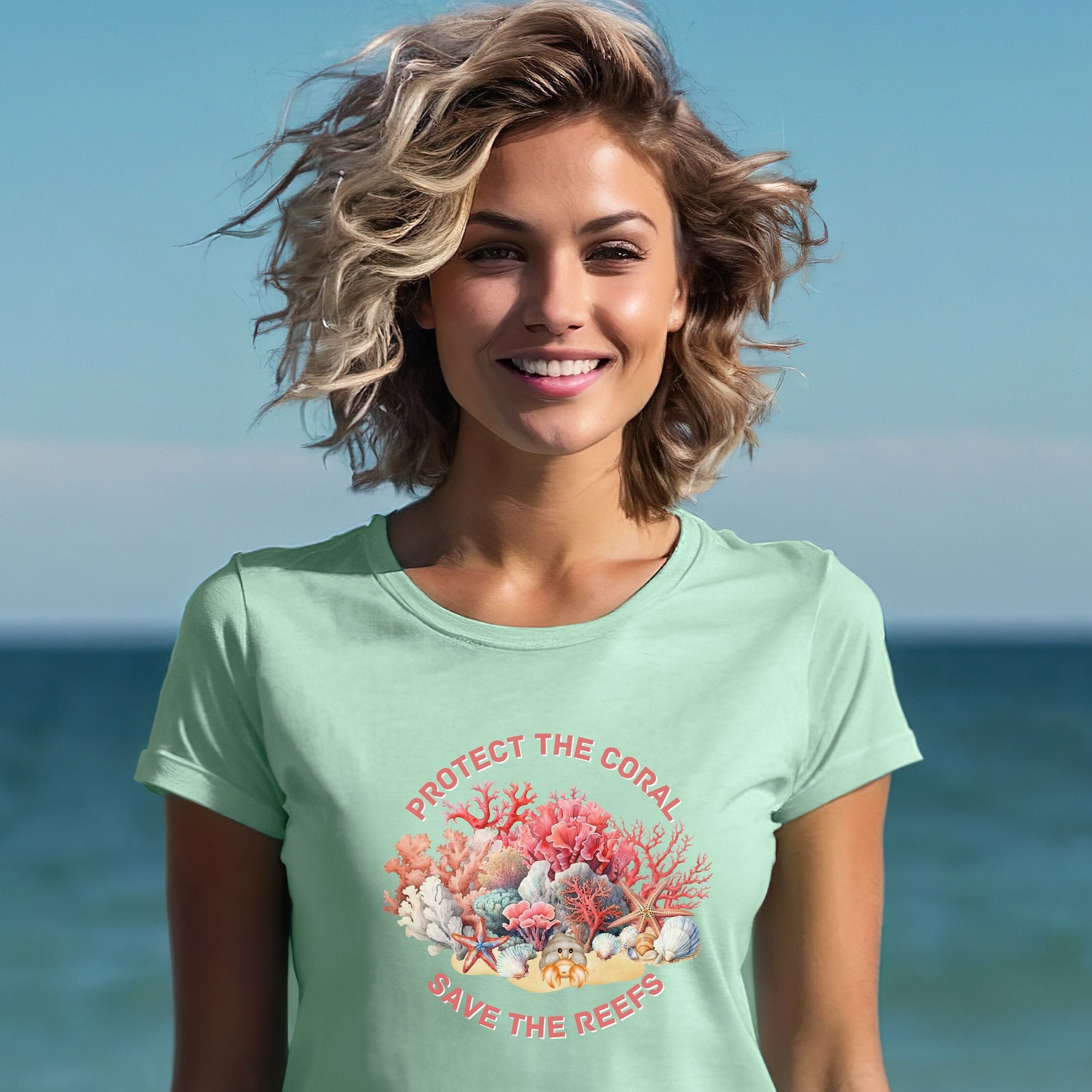 Protect The Coral Save The Reef - T-Shirt Protect The Coral Save The Reef - T-Shirt