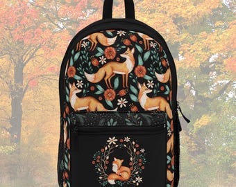 fox mini backpack claire's Toddler Durable 600D polyester Dispalang Cute Fox Backpack for