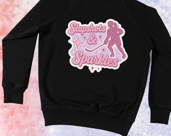 Jeugd Slapshots & Sparkles - T-shirt, hoodie, sweater