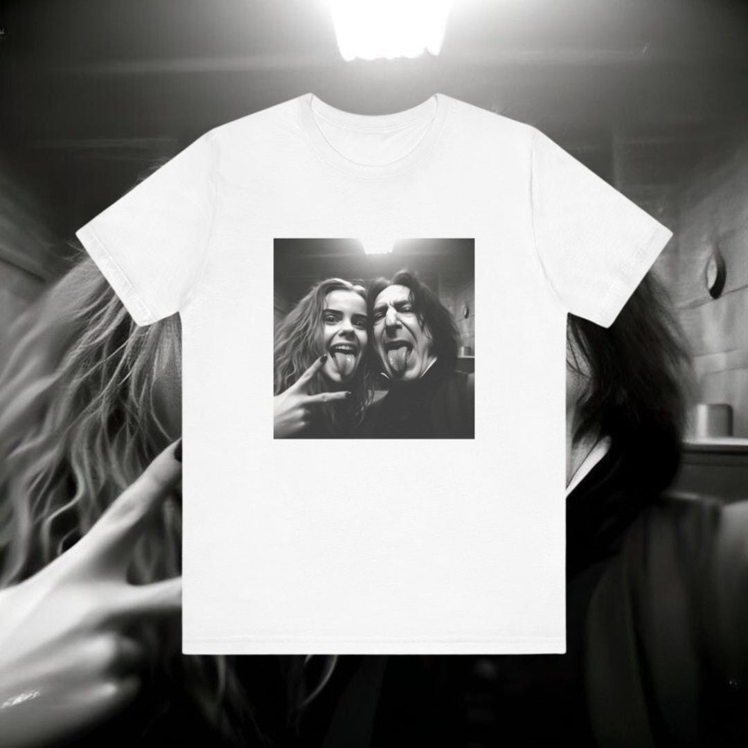 Hermione X Snape, Voldemort DJ at Hogwarts T-shirt, Hogwarts Party Rave ...