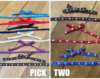AG Kirsten Replica Ribbons: YOU PICK 2 Pair Custom Bundle