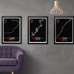 Tour de France print - Mont Ventoux poster