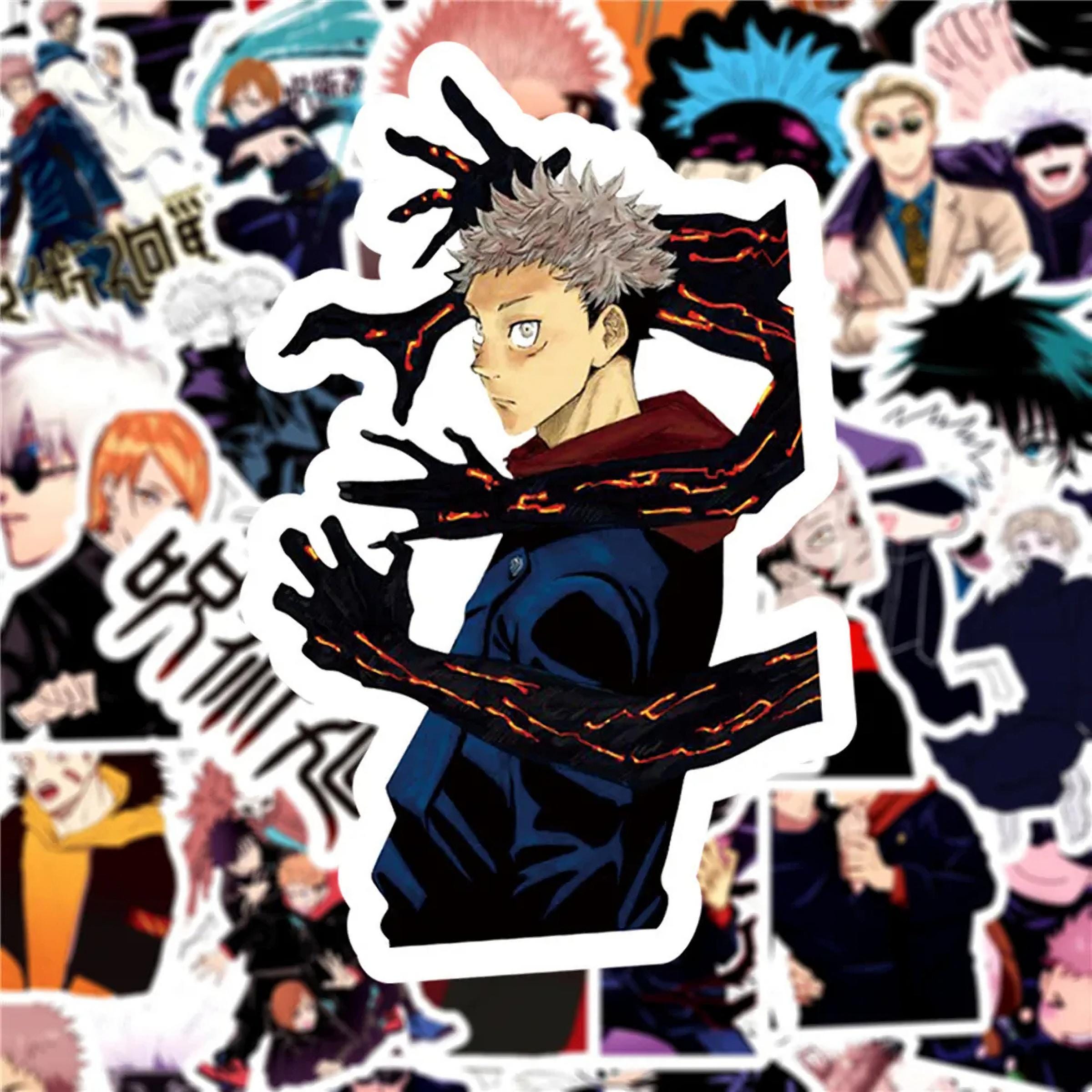 Autocollants Jujutsu Kaisen - 50 Pièces - Manga - Anime - Manga