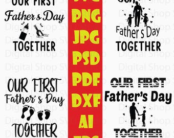 Paquete SVG del Día del Padre 2025, archivo de corte de camisa a juego (digital)