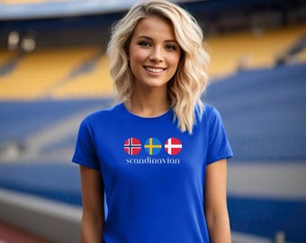 Camiseta escandinava, Camiseta escandinava, Camisetas familiares, Danés, Escandinavo, Noruego, Sueco, Noruega, Dinamarca, Suecia, Nórdico, Hygge