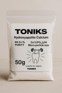 Hydroxyapatite Calcium Powder 50g | Micro Size Particles | 99.5%+ Purity | Vegan-Friendly | Premium Quality | In Stock  | Fast Shipping |