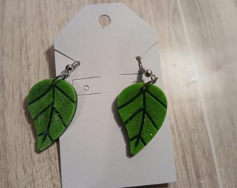 Blatt Ohrringe