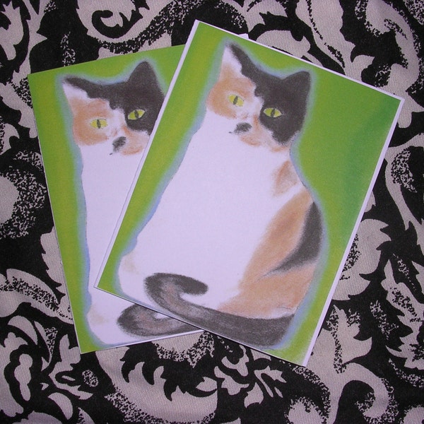 Calico Cat Notecards Set