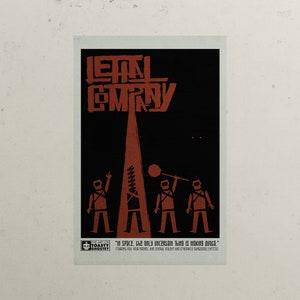 LETHAL COMPANY - "LETHAL" - Retro Movie Poster
