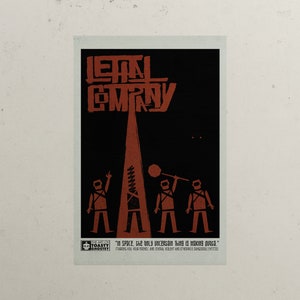 LETHAL COMPANY - &quot;LETHAL&quot; - Retro Movie Poster