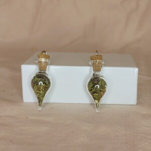 Spirituality Bottle Necklace Crystal Bottle