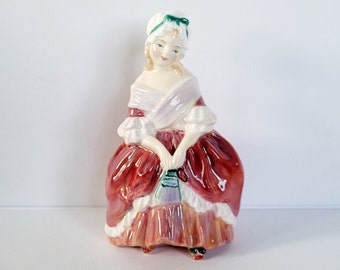 ロイヤルドルトン フィギュア エレイン (ピンク) HN4865 ペギー