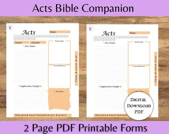 Hojas de trabajo digitales de Hechos/ Maestros de la Biblia/Maestros de Torá/Diario de las Escrituras/ Pastores/Bloc de notas de la Biblia/Cuaderno de estudiantes/8.5X11/Hoja de raíces hebreas