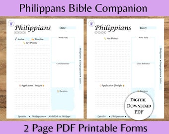 Hojas de trabajo digitales de Filipenses, Maestros de la Biblia, Maestros de la Torá, Diario de las Escrituras, Bloc de notas de la Biblia, Cuaderno de estudiantes, 8.5X11, Hoja de raíces hebreas
