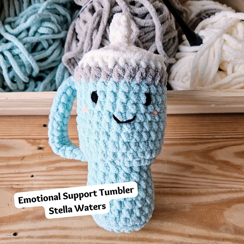 Stella Waters Crochet Tumbler DIGITAL DOWNLOAD Etsy
