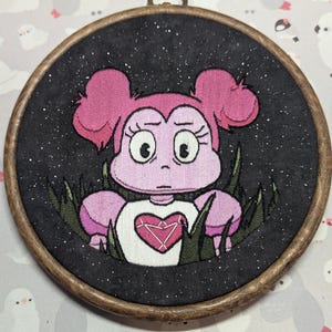 Steven Universe Spinel Embroidery