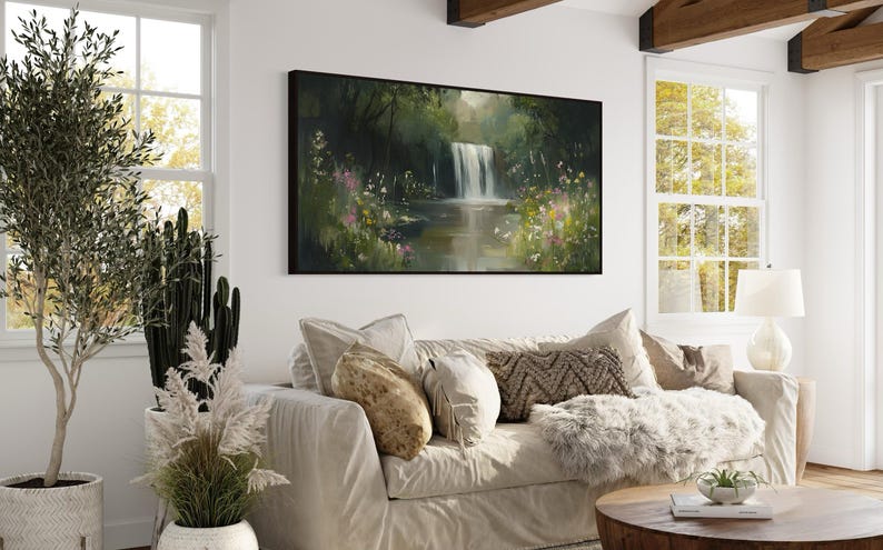 Immerse yourself in serene rainforest art! Our shop features enchanting nature-inspired pieces, capturing the tranquility of cascading waterfalls and lush greenery. Perfect for adding a touch of calm and beauty to your space.