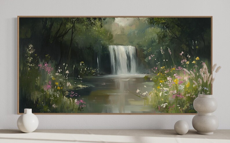 Immerse yourself in serene rainforest art! Our shop features enchanting nature-inspired pieces, capturing the tranquility of cascading waterfalls and lush greenery. Perfect for adding a touch of calm and beauty to your space.