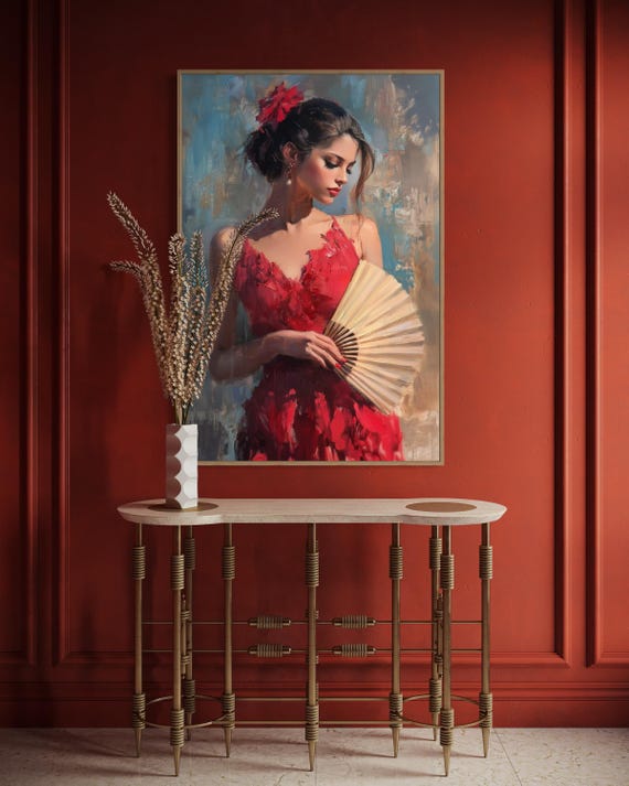 Flamenco Woman in Red Dress Art Print Elegant Spanish Lady Painting PRINT, Passionate Dance Wall Art - Etsy Flamenco Woman in Red Dress Art Print Elegant Spanish Lady Painting PRINT, Passionate Dance Wall Art - Etsy