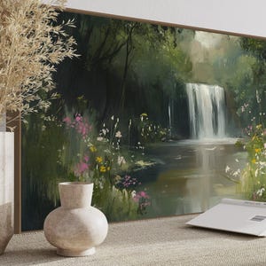Immerse yourself in serene rainforest art! Our shop features enchanting nature-inspired pieces, capturing the tranquility of cascading waterfalls and lush greenery. Perfect for adding a touch of calm and beauty to your space.