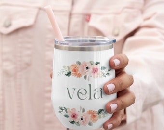 Copa de vino de vaso de vino personalizado, copas de vino personalizadas nombre personalizado vaso de vino con su, vaso con aislamiento de café vasos de boda