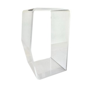 1980s style Lucite side table