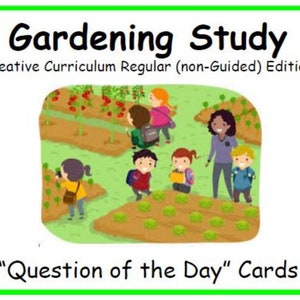 Tarjetas de preguntas del día: estudio de jardinería (edición regular del plan de estudios creativo)