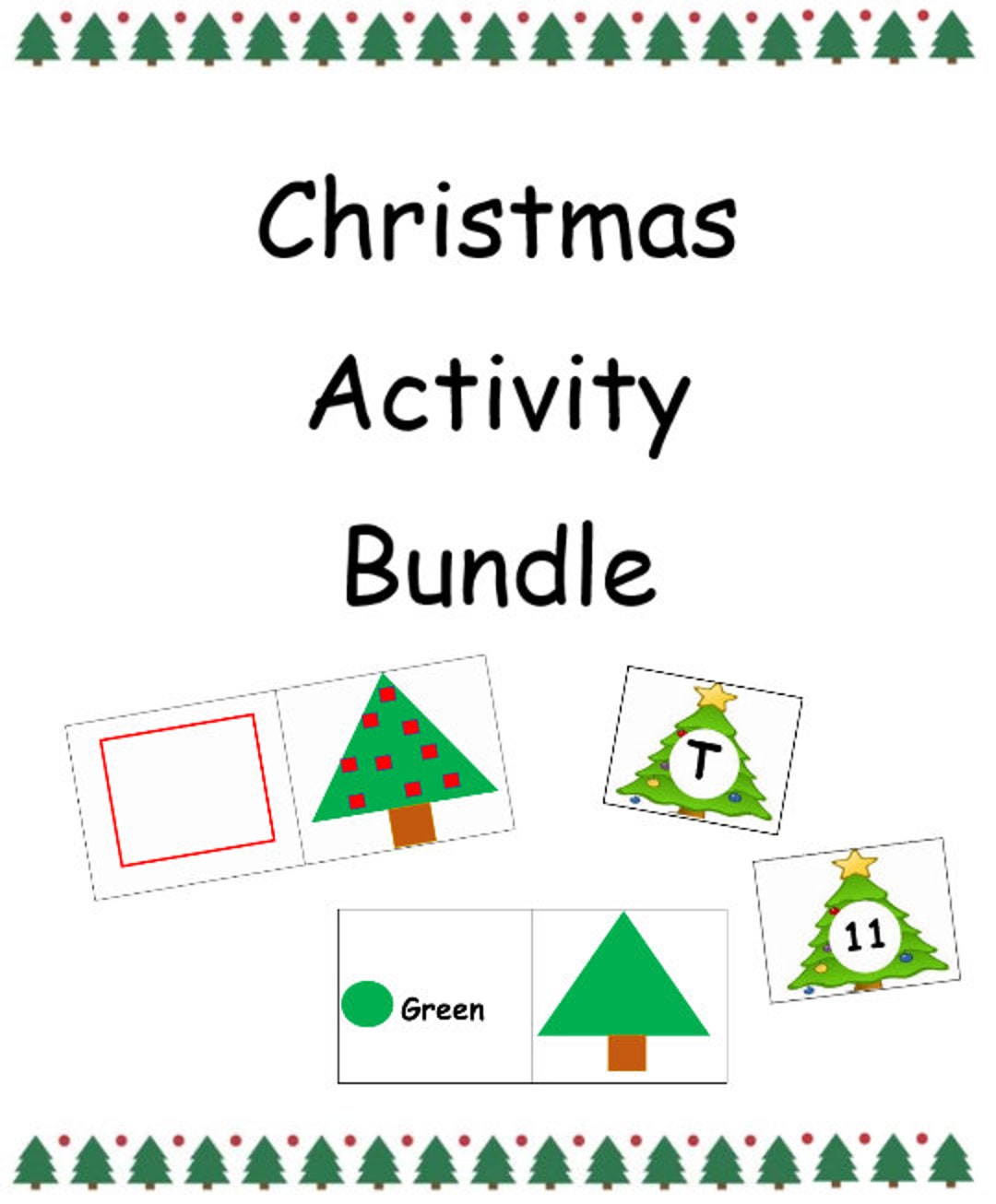 Christmas Activity Bundle - Etsy