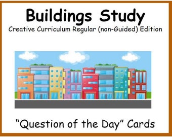 Question of the Day Cards - Buildings Study (Creative Curriculum Regular Edition)