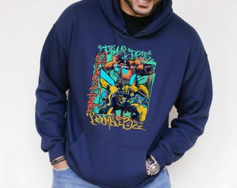 Classic Robot Shirt | 80s Cartoon | Comic Book | Retro-Style Tee | Vintage Graphic Streetwear | Gift for Him | Bumble Bee Auto | Mega Bots