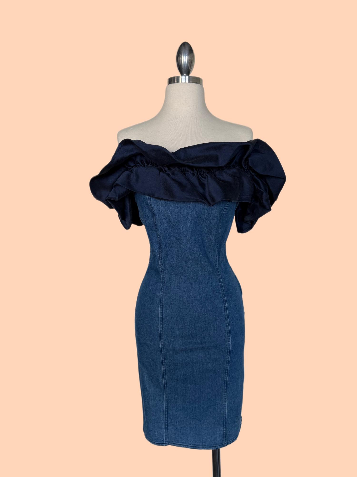 modern tea party dress Champagne Long Sleeve Party Dress, Beautiful Knee/Tea Length Prom Dres
