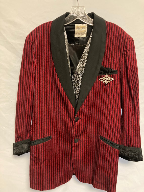 Amazing Vintage Suit Jacket and glittery vest