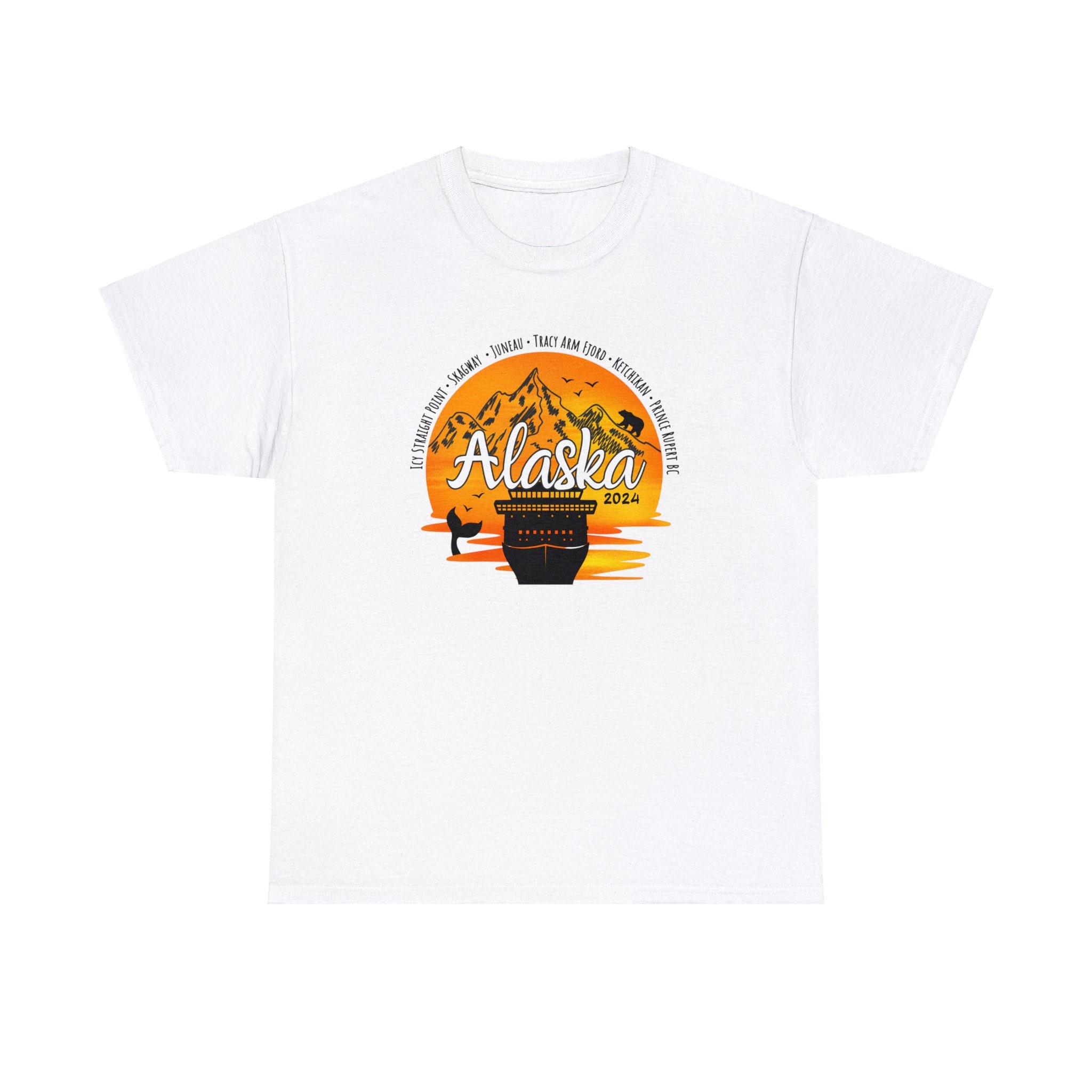 Alaska Cruise Tshirt, Multiple Colors Available Etsy