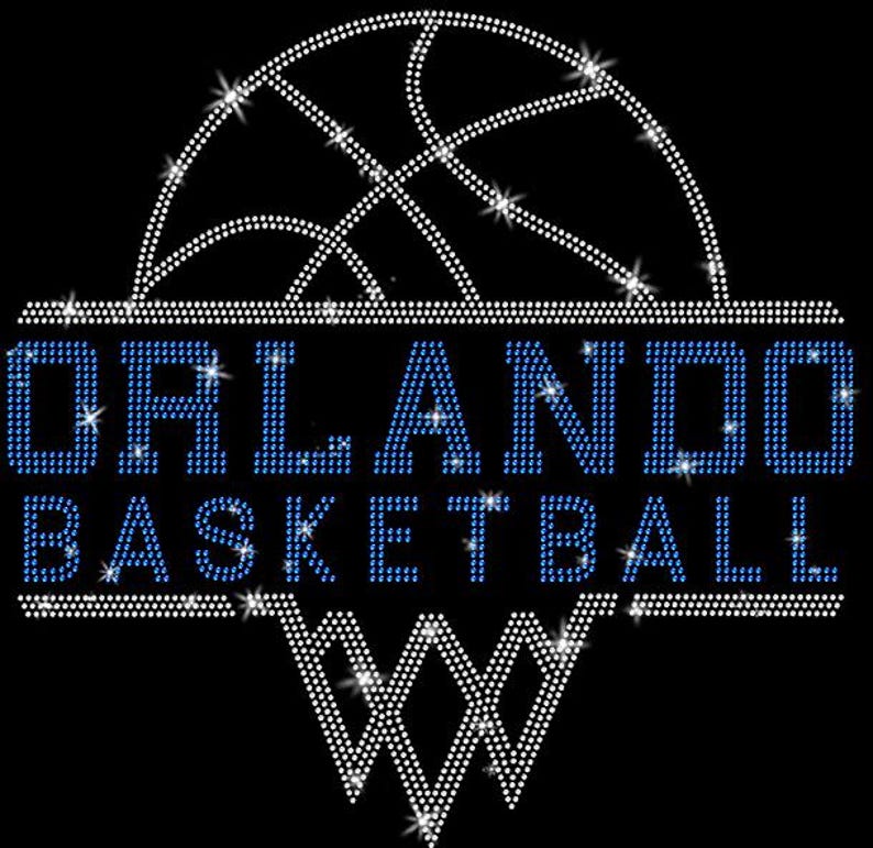 Orlando Basketball Sports Team Retro Rhinestone Shirt, Unique Design