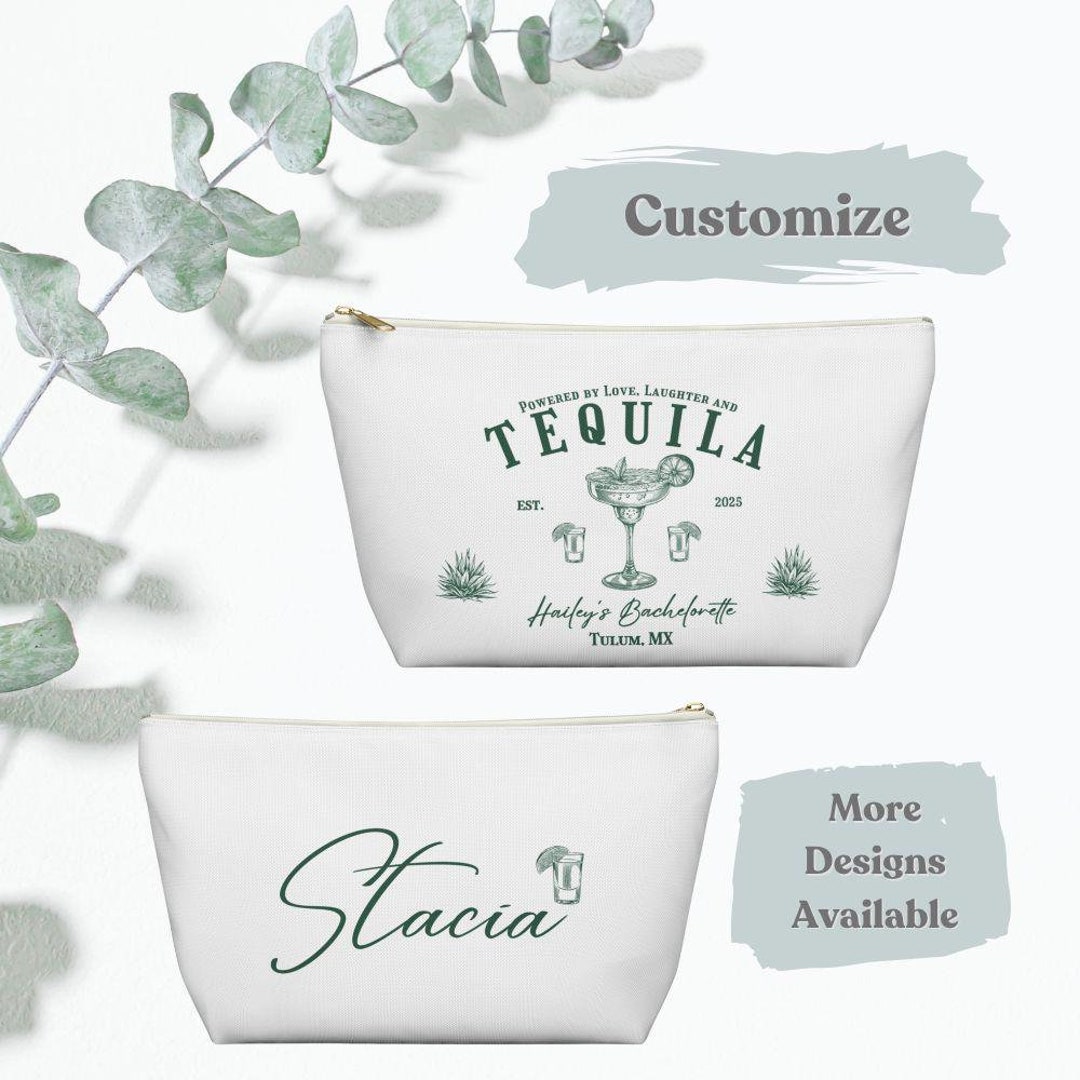 Margarita Themed Bachelorette Custom Accessory Bag, Personalized ...