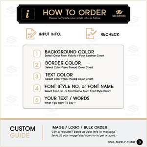 Custom Embroidered Rectangular patch - Name Tag, Biker, Motorcycle Club Sew-On Patches image 3