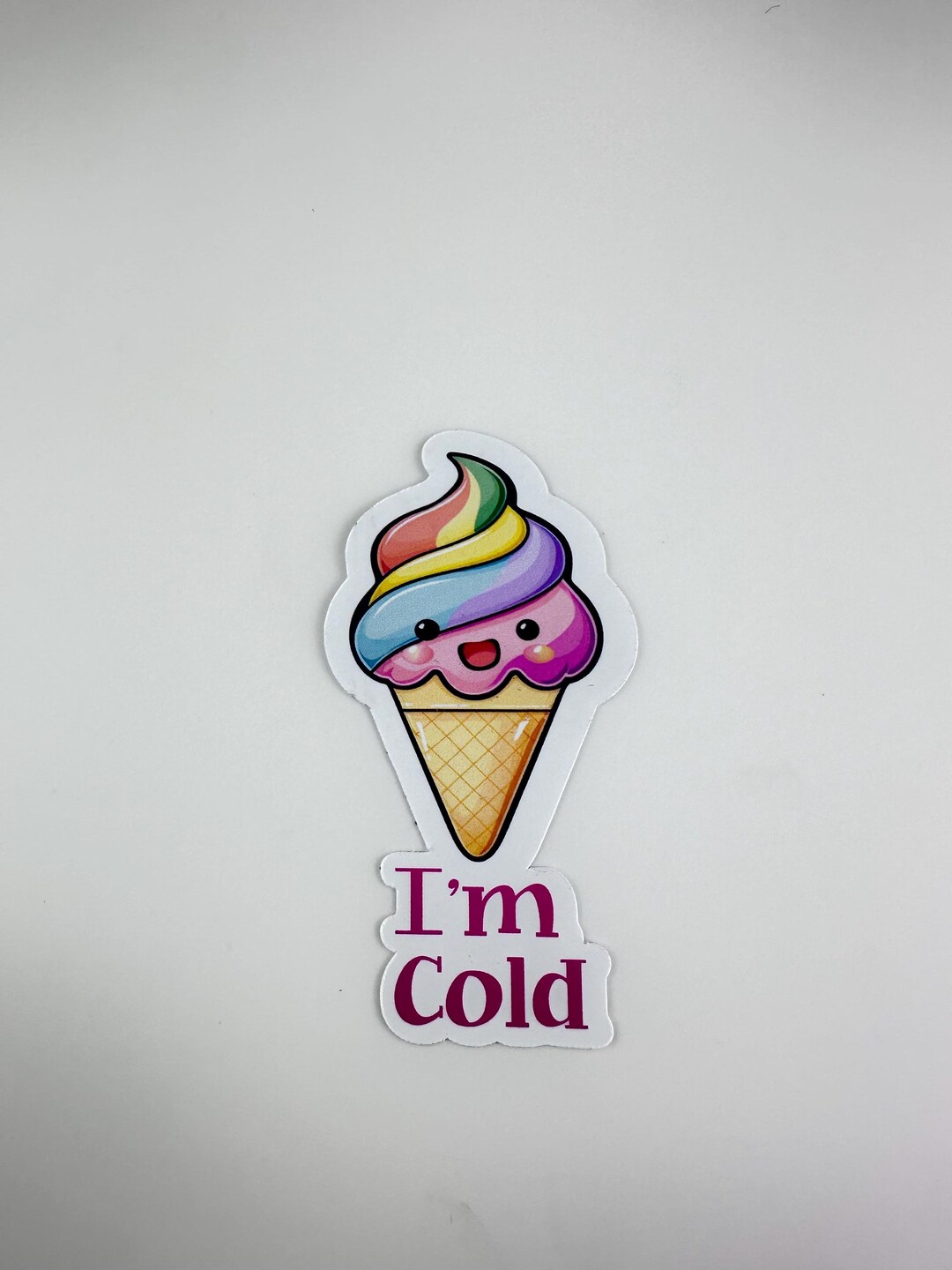 Ice Cream Vinyl Stickers, 