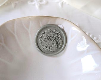 Strawberry Wax Seal Stickers | Self Adhesive Wedding Envelope Seals for Invitations and Place Cards