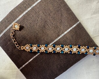 Natural Stone Beaded Bracelet