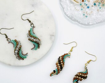 Golden Wave Earrings